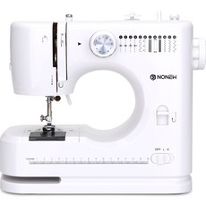 노뉴 가정용 재봉틀 미싱기, NONSM-1300W, 화이트 + 블랙 가전디지털/생활가전 반품 최저가 22,120원