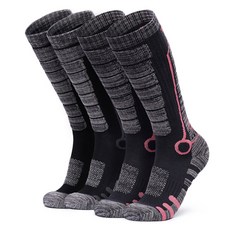 테슬라 남성용 스포츠 스키 양말 2켤레 세트 TM-MZS82, 블랙 + 핑크, 1세트 패션의류/잡화/남성패션 반품 최저가 14,060원