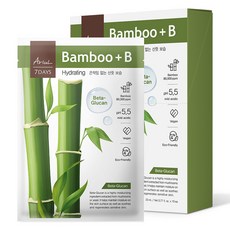 아리얼 세븐데이즈 마스크팩 대나무 B 23ml, 10개입, 1개 뷰티/스킨케어 반품 최저가 11,250원