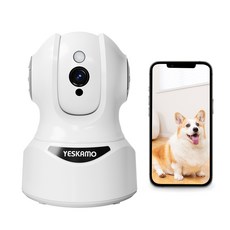 YESKAMO 예스카모 고화질 실내외용 무선 홈 IP CCTV 카메라, KR-825-S-5M-Bai-선택4, 1개 가전디지털/PC주변기기 반품 최저가 41,250원