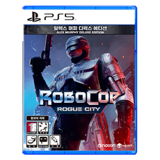 PS5 로보캅 : 로그 시티 알렉스 머피 디럭스 에디션 한국어판 가전디지털/게임 반품 최저가 69,800원