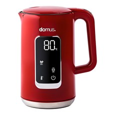 도무스 통스텐 디지털 안심 이중 전기주전자 1.7L, 레드 가전디지털/주방가전 반품 최저가 30,080원