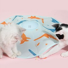딩동펫 고양이 미유캣 꼬리잡기 자동 장난감, 블루, 1개 반려동물용품/고양이 용품 반품 최저가 14,550원
