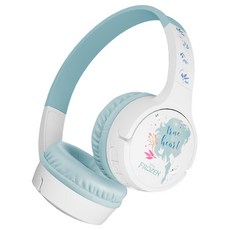 벨킨 어린이용 사운드폼 미니 블루투스 헤드폰, 디즈니 겨울왕국, AUD002qcWH-DY 가전디지털/음향기기 반품 최저가 34,230원