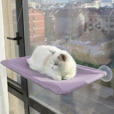 딩동펫 고양이 스카이 윈도우 해먹, 퍼플, 1개 반려동물용품/고양이 용품 반품 최저가 7,040원