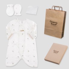 오가닉붐 용띠 배냇가운 + 손싸개 + 손수건 + 쇼핑백 + 상자 세트 패션의류/잡화/유아동패션 반품 최저가 19,310원