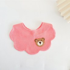 하라로이 유아용 와플곰돌이 스카프빕 패션의류/잡화/유아동패션 반품 최저가 5,140원