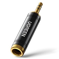 유그린 3.5 M to 5.5 / 6.35 / 6.5 F 오디오 변환 젠더, AV168, 1개 가전디지털/PC부품 반품 최저가 5,630원