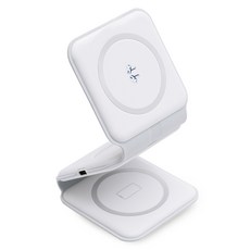 플레이고 폴딩 3 in 1 15W 올인원 고속 무선 충전패드 A116 갤럭시워치용, 화이트, 1개 가전디지털/휴대폰 액세서리 반품 최저가 12,260원