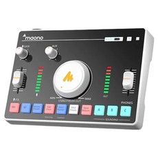 마오노 캐스터 AMC2 NEO 원스톱 스트리밍 오디오 믹서, 화이트 가전디지털/음향기기 반품 최저가 78,310원