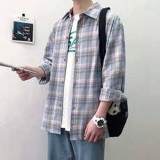 스타빈 남성용 베이직 체크 긴팔 셔츠 패션의류/잡화/남성패션 반품 최저가 12,970원
