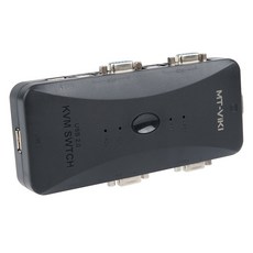 컴스 VGA USB KVM 선택기 4대1 PC 주변장치 연결 스위치, TB721 가전디지털/PC주변기기 반품 최저가 13,280원