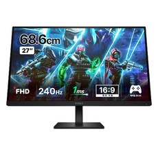 HP FHD 오멘 240Hz 게이밍 모니터, 68cm, 780G6AA 가전디지털/모니터 반품 최저가 181,900원
