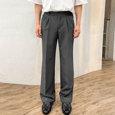 24로드 남성용 테리온 와이드 롱 뒷밴딩 슬랙스 패션의류/잡화/남성패션 반품 최저가 27,760원