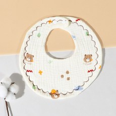 스타도어 유아용 똑딱 라운드 턱받이 패션의류/잡화/유아동패션 반품 최저가 3,620원