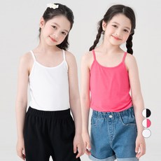 롤리트리 여아용 레이온 스판 끈나시 2종 세트 패션의류/잡화/유아동패션 반품 최저가 3,960원