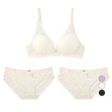 원더브라 여성용 클래식 레이스 노와이어 브라1+팬티2 세트 WIZ013 패션의류/잡화/속옷/잠옷 반품 최저가 23,320원