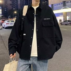 제이티엘 남성용 퍼펙트 빅포켓 포인트 박시 아우터 자켓 패션의류/잡화/남성패션 반품 최저가 13,540원
