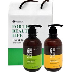 포고니아 자스민 브리즈 샴푸 500ml + 바디워시 500ml 선물세트, 1세트 뷰티/헤어 반품 최저가 11,130원