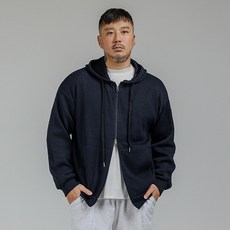 파이브엑스라지 남성용 베이직 골지 오버핏 긴팔 후드 집업 패션의류/잡화/남성패션 반품 최저가 39,740원