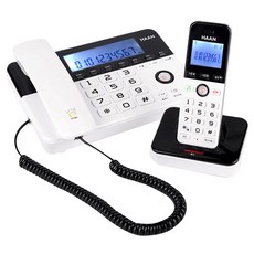 한경희생활과학 디지털 유선 + 무선 전화기 세트 HCP-B502 가전디지털/생활가전 반품 최저가 61,340원