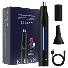 킬리안가전 프리미엄 C타입 충전식 코털제거기 RN6, 블랙 뷰티/남성화장품 반품 최저가 18,870원