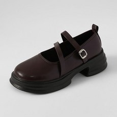 착한구두 여성용 체니 스트랩 키높이 메리제인 로퍼 PMLTR1g107 패션의류/잡화/여성패션 반품 최저가 21,750원