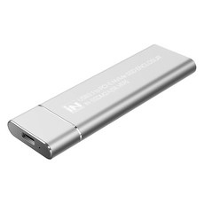 인네트워크 SSD 외장하드 케이스 NVMe to USB 3.1, IN-SSDM2A(실버), 1개 가전디지털/저장장치 반품 최저가 11,760원