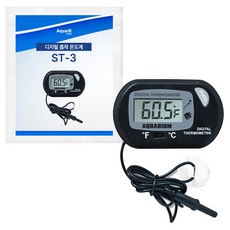 아쿠아비 수족관 디지털 흡착 온도계 ST-3, 1개 반려동물용품/관상어 용품 반품 최저가 3,890원