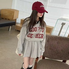 빠빠야네 여아용 구디토 맨투맨 주름 치마세트 패션의류/잡화/유아동패션 반품 최저가 15,000원