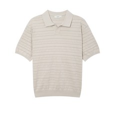 헤지스 남성용 면혼방 오픈 카라 니트 패션의류/잡화/남성패션 반품 최저가 68,050원