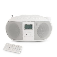 무선 레트로 CD플레이어 에듀플레이어 EA20BT 블루투스인아웃 FM라디오 리모컨 USB-C CD리핑 USB MicroSD 타이머 알람 가전디지털/음향기기 반품 최저가 77,090원