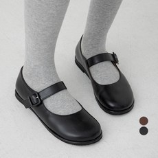 아피나르 여성용 라운드토 사각 버클 메리제인 플랫슈즈 패션의류/잡화/여성패션 반품 최저가 12,720원