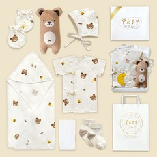 이키 유아용 오가닉 배냇저고리 반소매 7종 출산 선물세트 선물포장 + 쇼핑백 패션의류/잡화/유아동패션 반품 최저가 34,870원