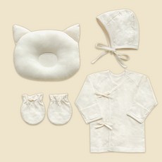 ikii 유아용 오가닉 배냇저고리 4종 출산 세트 긴소매 패션의류/잡화/유아동패션 반품 최저가 26,950원