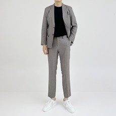 아도르클래식 남성용 뉴스 보카시 반밴딩 프리미엄 정장 상하의 세트 패션의류/잡화/남성패션 반품 최저가 47,400원