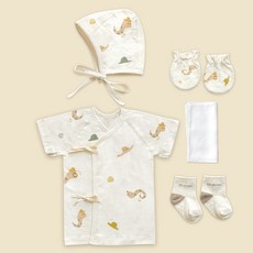 이키 신생아 오가닉 배냇저고리 사계절용 반소매 5종 세트 패션의류/잡화/유아동패션 반품 최저가 16,960원