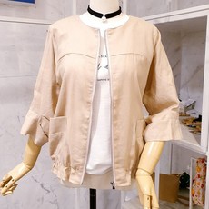 페이지플린 여성용 통기성 라운드 린넨 점퍼 F2BJK011A 패션의류/잡화/여성패션 반품 최저가 9,970원