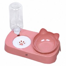 딩동펫 루나 2in1 반려동물 반자동 급수식기, 핑크, 1개 반려동물용품/강아지 용품 반품 최저가 5,660원