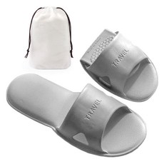 하늬통상 접이식 여행용 슬리퍼, 연그레이, 1세트 패션의류/잡화/여성패션 반품 최저가 5,730원