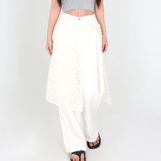 닷이프 여성용 꽃 자수 랩 스커트 P24SS1-A0227, 크림 패션의류/잡화/여성패션 반품 최저가 9,230원