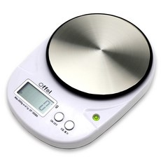 오펠 대용량 스텐304 주방저울, 3kg, 화이트, OF-3006A 가전디지털/주방가전 반품 최저가 16,780원