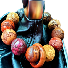 붓다베스트 12지신 백단나무 염주팔찌 차량용 패션의류/잡화/남성패션 반품 최저가 9,040원