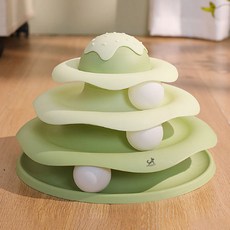 딩동펫 아이스크림 트랙볼 고양이 장난감, 그린, 1개 반려동물용품/고양이 용품 반품 최저가 5,460원