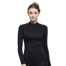 기어엑스 여성용 일반 여름 긴팔 목넥 언더레이어 상의 패션의류/잡화/속옷/잠옷 반품 최저가 15,900원