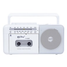 코비 레트로 클래식 올인원 휴대용 카세트 라디오, CMC-350F, 화이트 가전디지털/음향기기 반품 최저가 31,170원