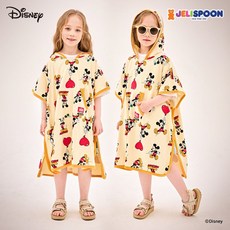 젤리스푼 여아용 디즈니 미키 마우스 하트 벌룬팡팡비치 가운 패션의류/잡화/유아동패션 반품 최저가 26,100원