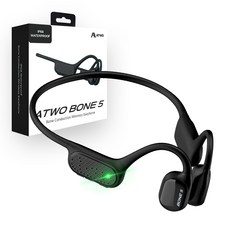 에이투 골전도 오픈형 무선 블루투스 이어폰, ATWO BONE 5, 블랙 가전디지털/게임 반품 최저가 25,940원