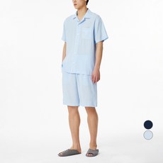 JAJU(자주) 남성용 컬러 레이온 5부 파자마 세트 패션의류/잡화/속옷/잠옷 반품 최저가 18,830원