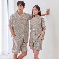 도씨 커플용 냉감 실크핏 제인 잠옷 상하의 2종 세트 패션의류/잡화/속옷/잠옷 반품 최저가 49,800원